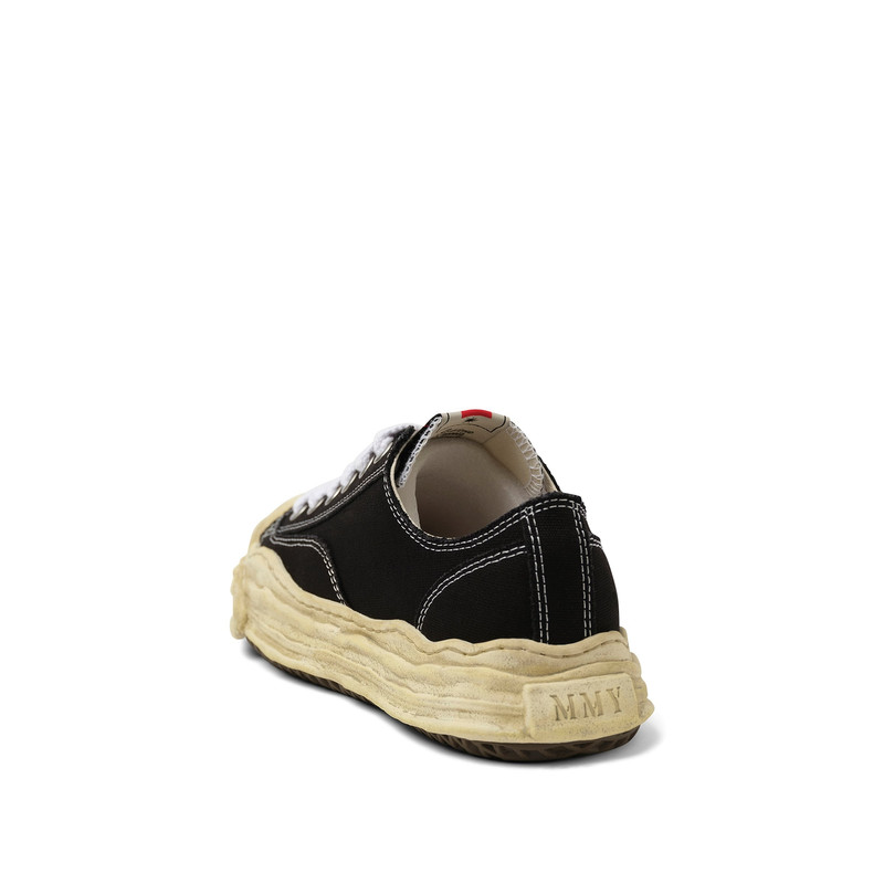 Maison MIHARAYASUHIRO HANK OG Garment Dyed Sneaker in Black outlook
