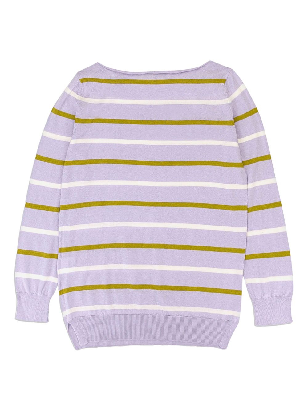 striped cashmere sweater - 2