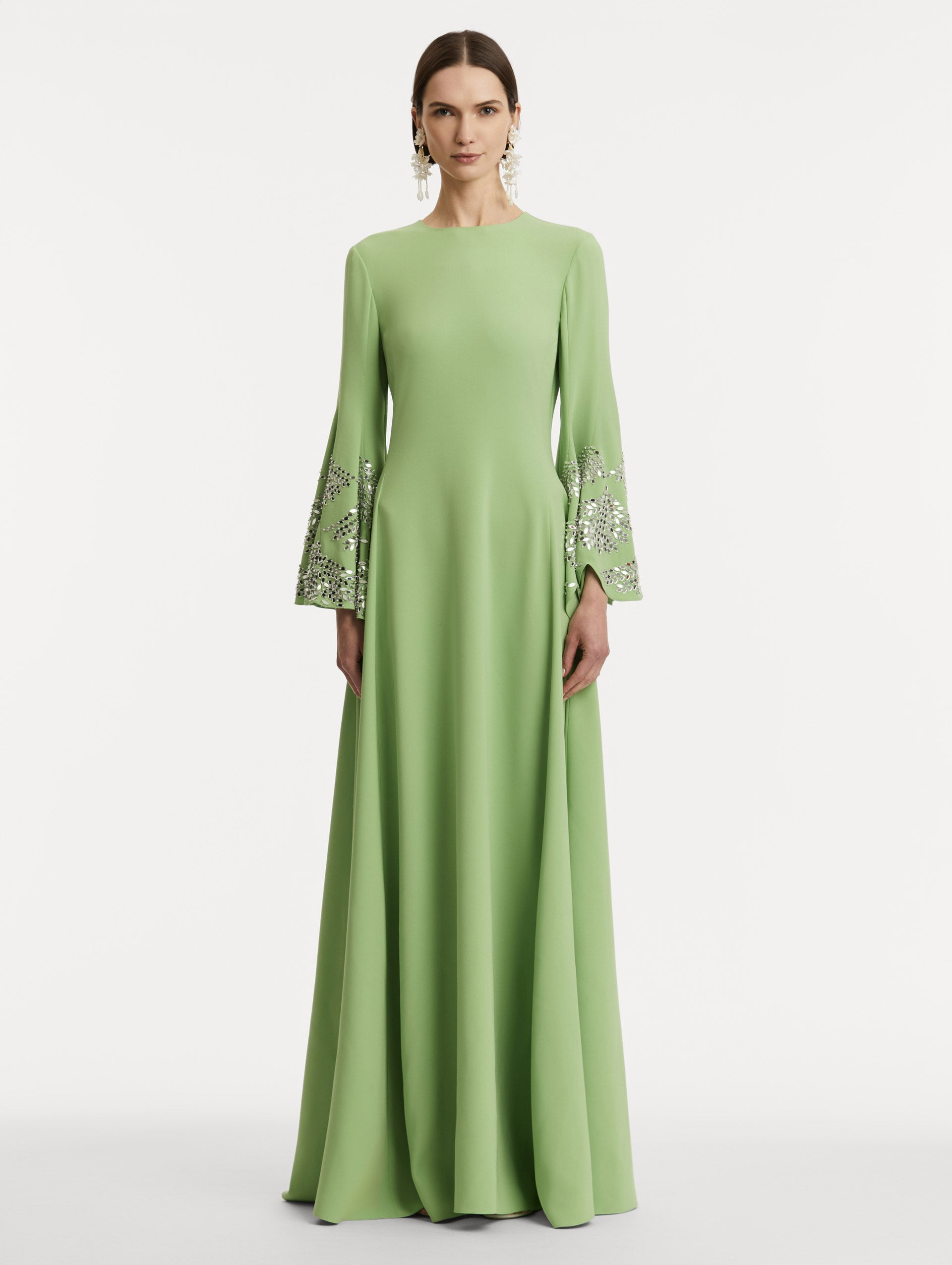 FERN EMBROIDERED CAFTAN - 2