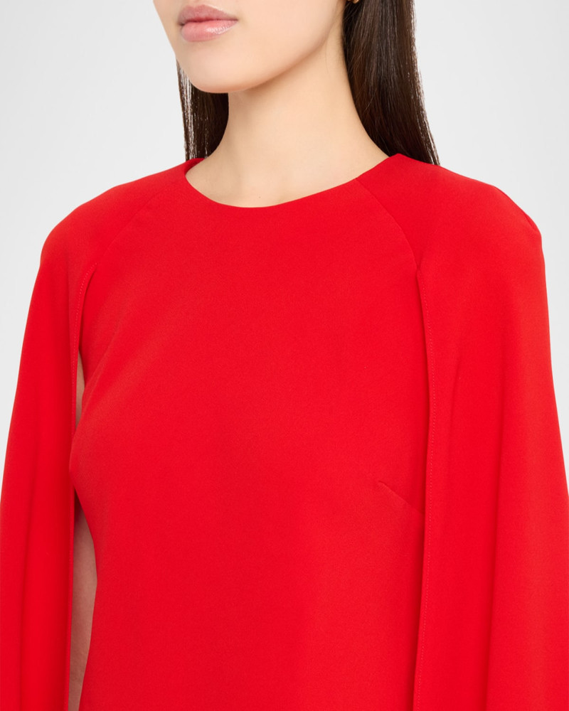 Light Cady Cape Mini Dress 5