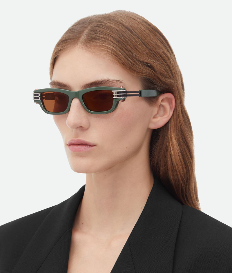 Bottega Veneta Bolt Squared Sunglasses outlook