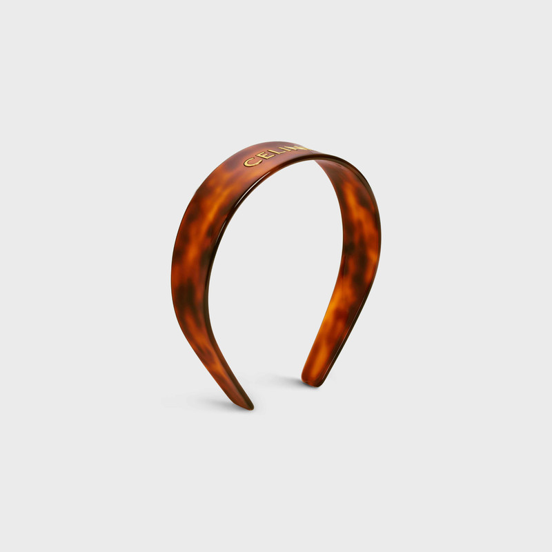 CELINE Celine Headband in Acetate and Steel outlook