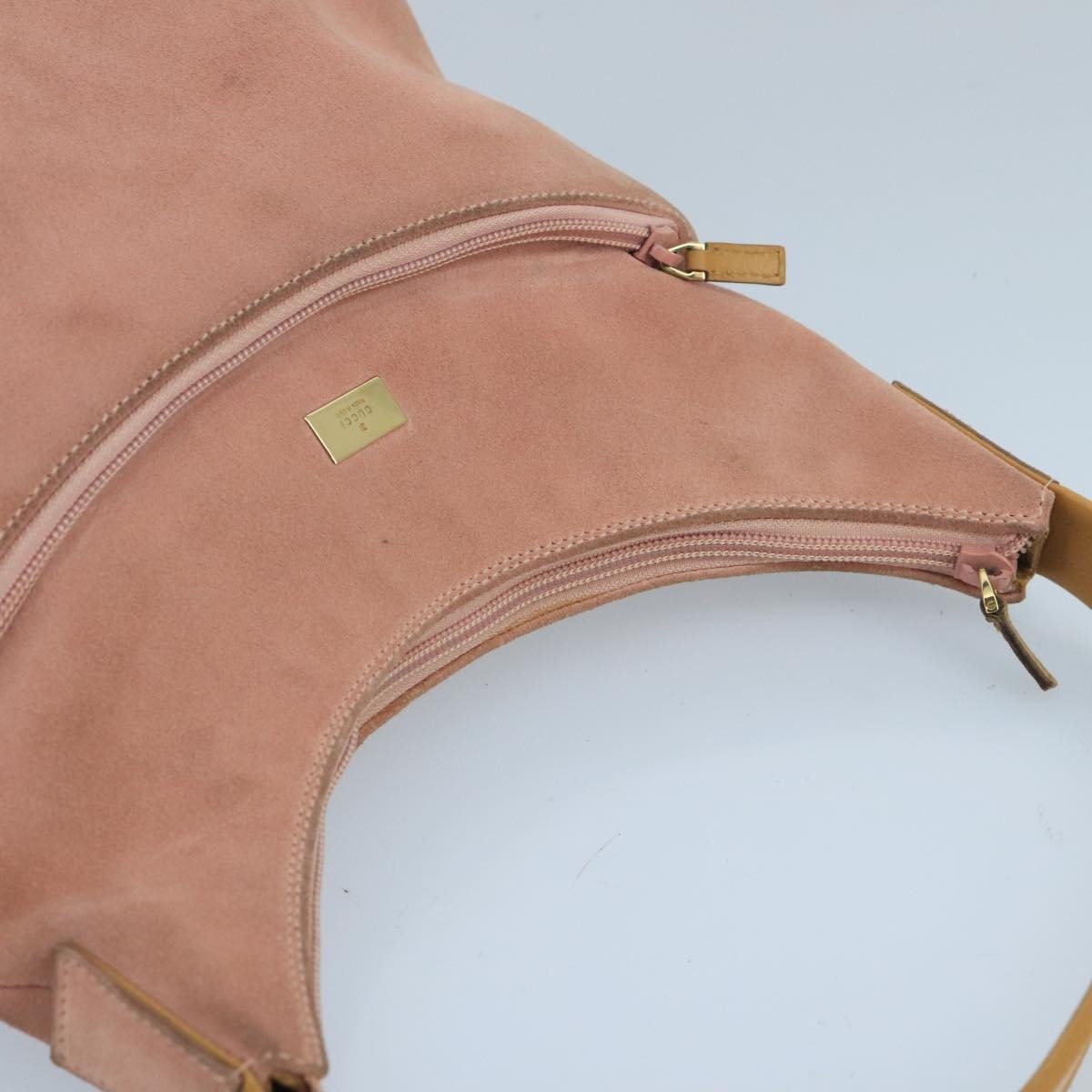 GUCCI Hand Bag Suede Pink Gold 001 3386 001 3386 - 6