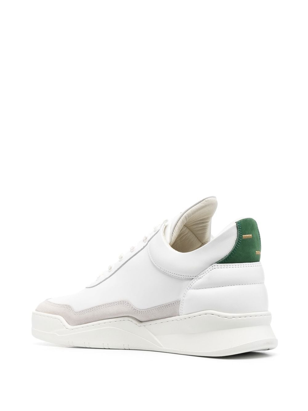 calf leather sneakers - 3