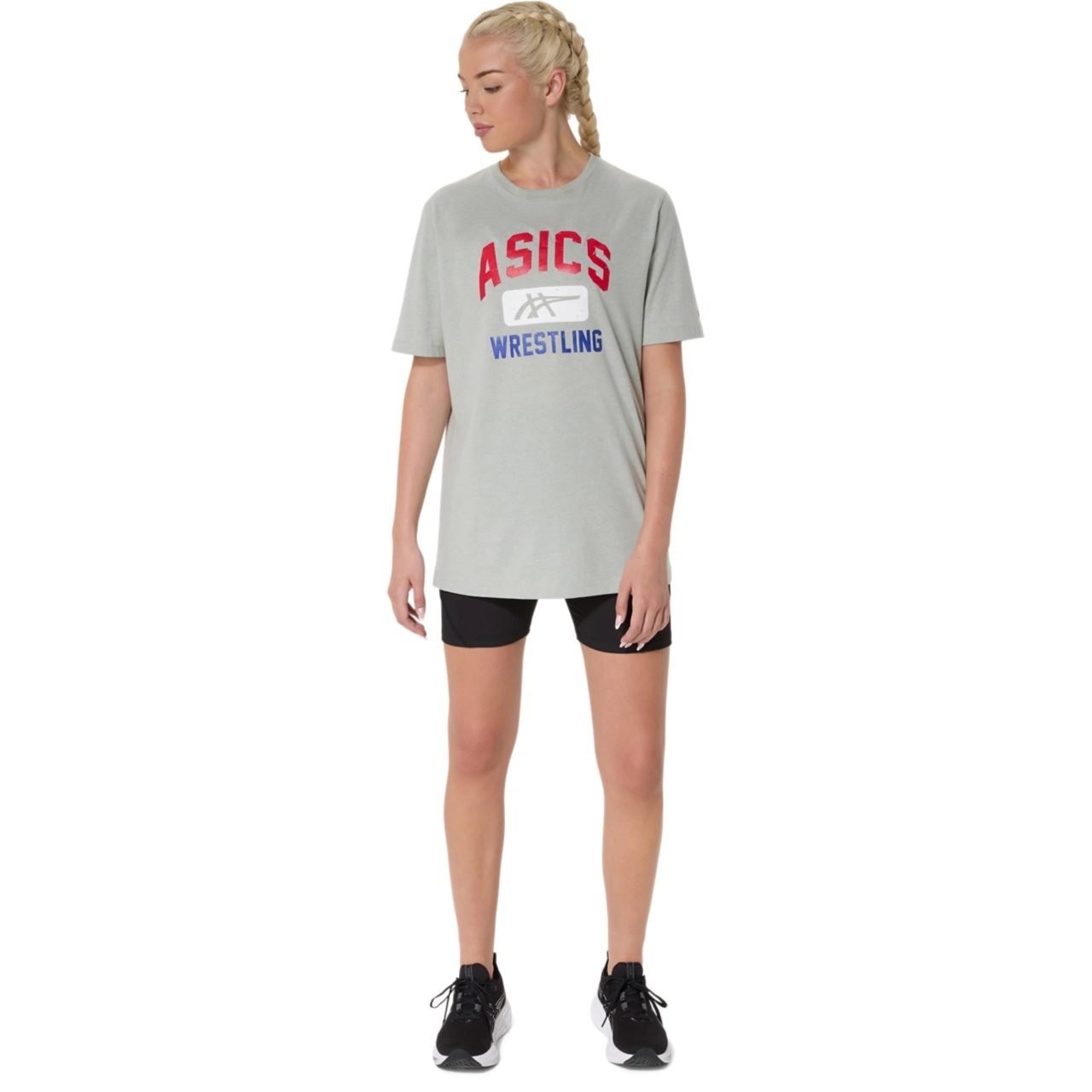 Asics UNISEX WRESTLING GRAPHIC TEE REVERSIBLE