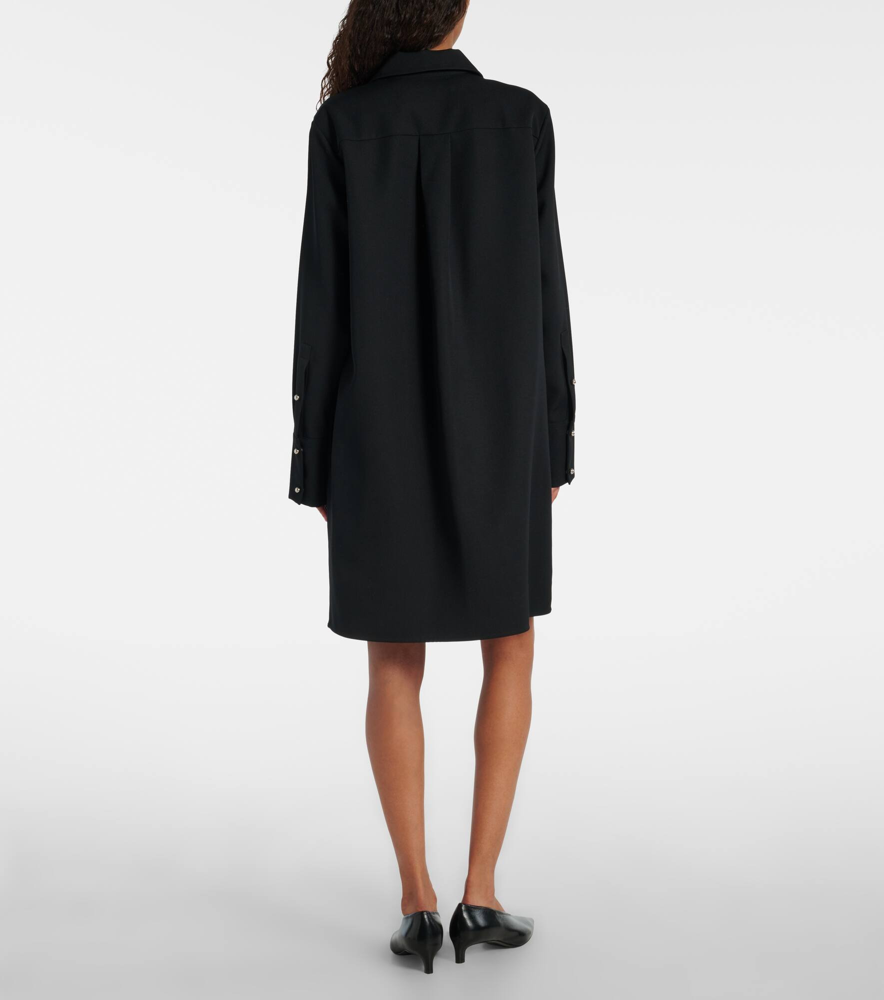 Wool polo dress - 3