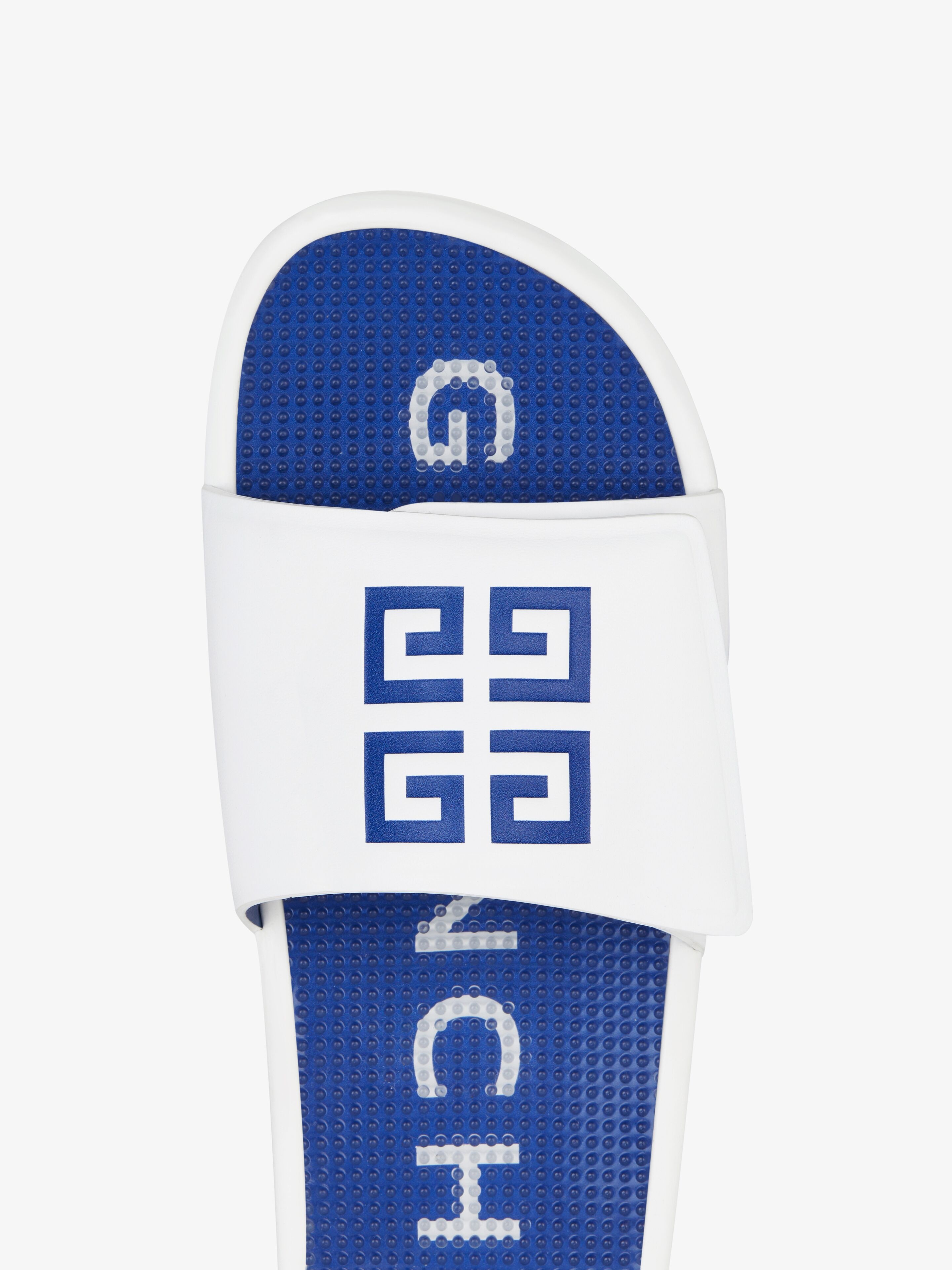 SLIDE FLAT SANDALS IN SYNTHETIC LEATHER - 6