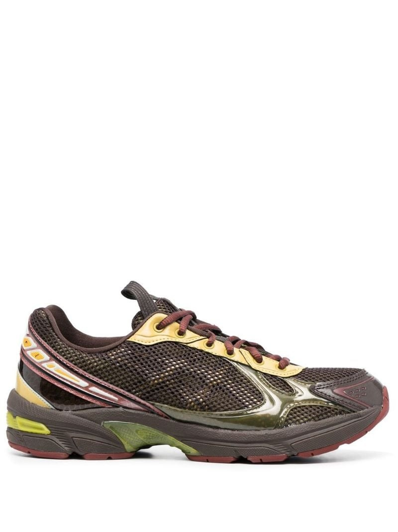 low-top lace-up sneakers - 1