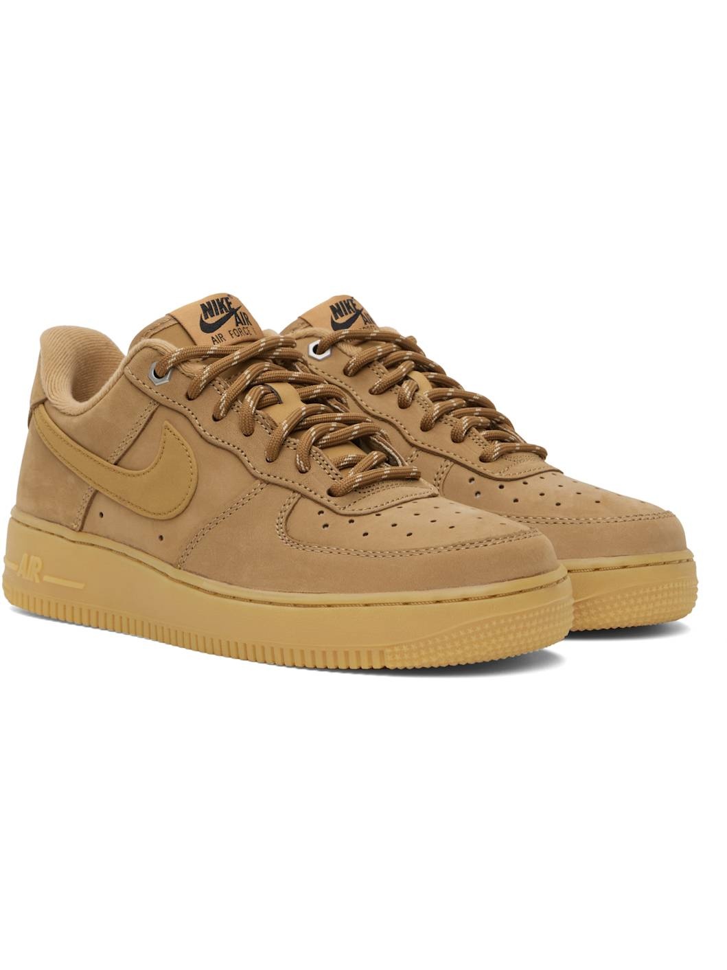 Tan Air Force 1 '07 WB Sneakers - 4