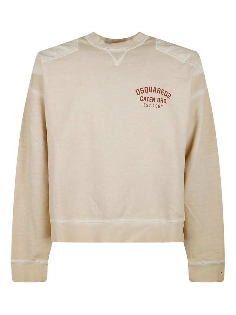 shoulder-panel sweatshirt 1