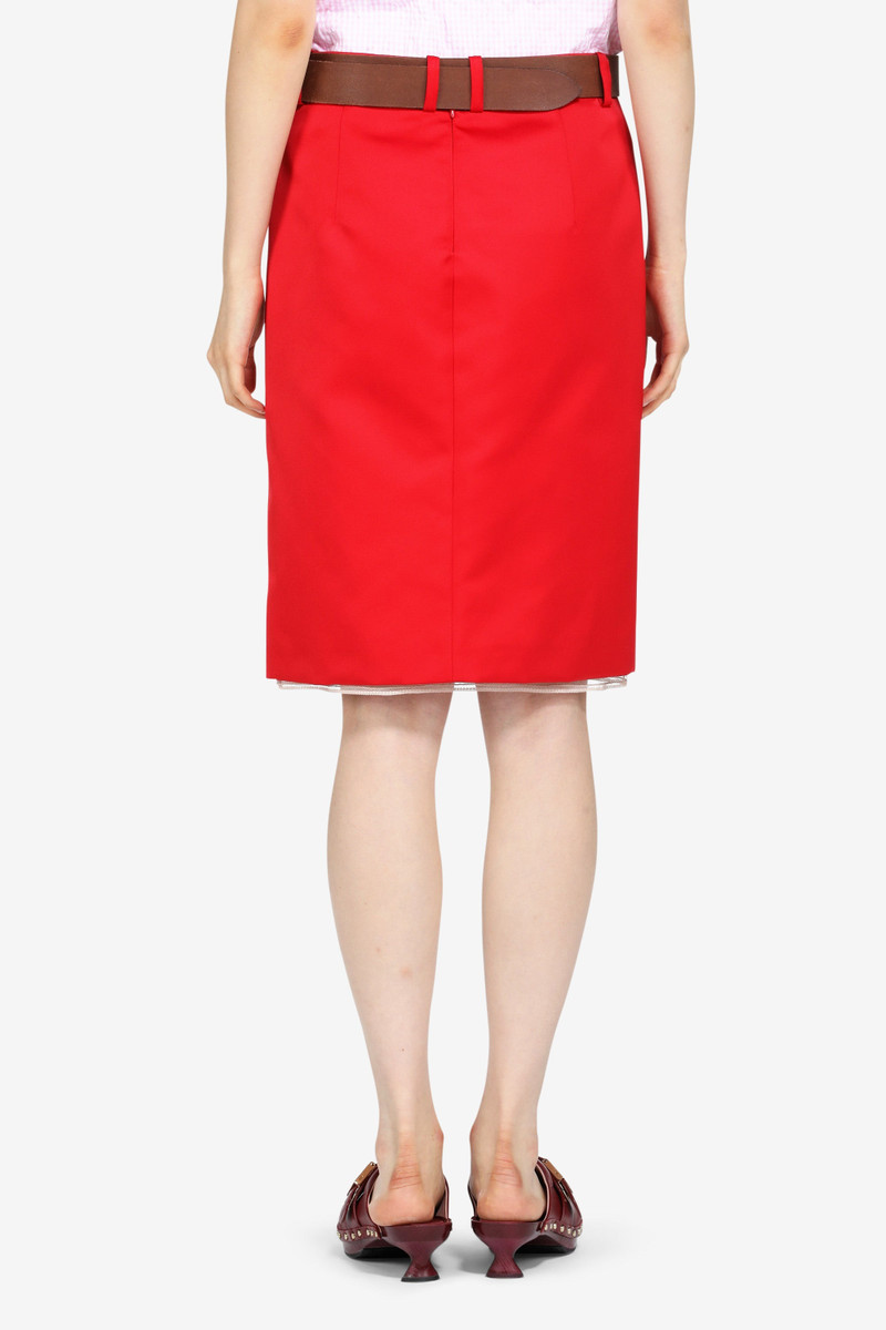 N°21 BELTED MIDI SKIRT outlook
