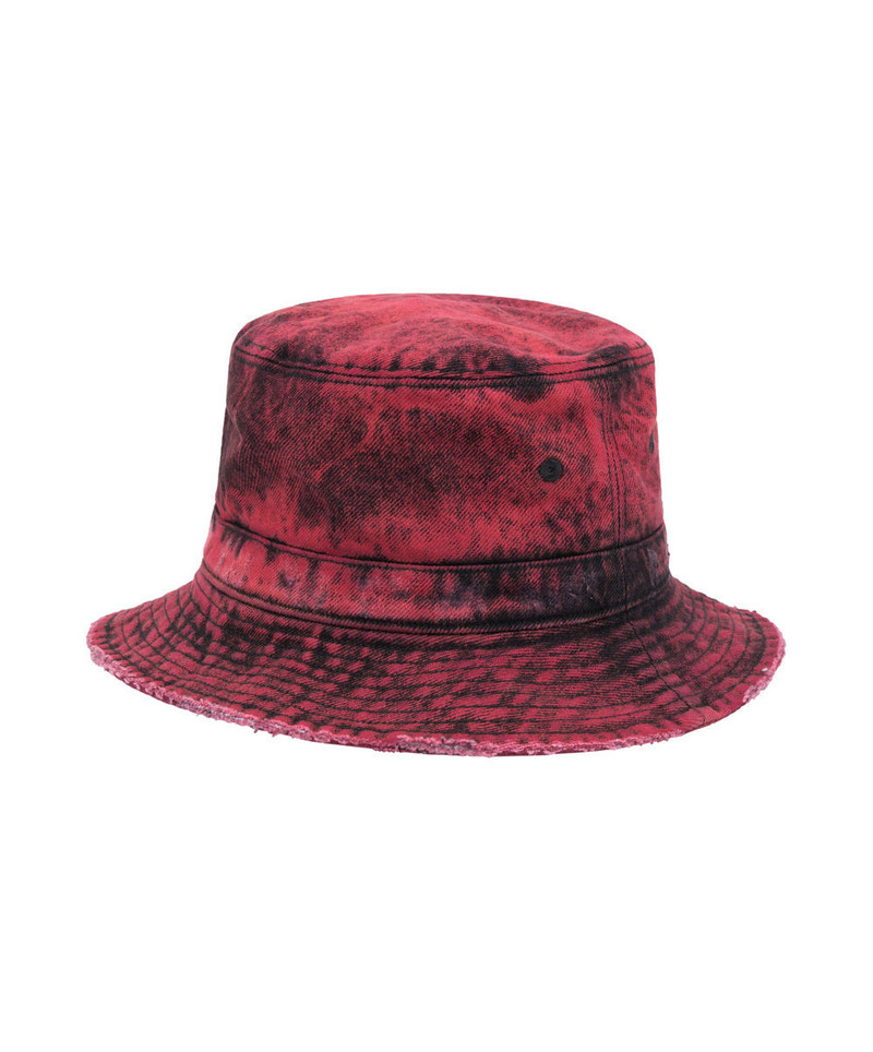 Denim Bucket Hat - Black Heart 7