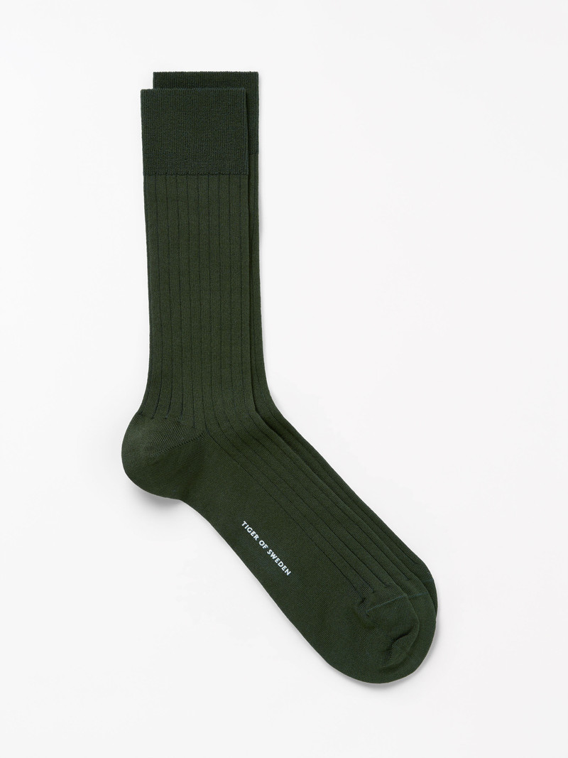 Amatore Ribbed Cotton Socks 1