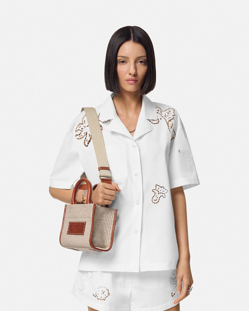 Athena Raffia Extra Small Tote Bag 4