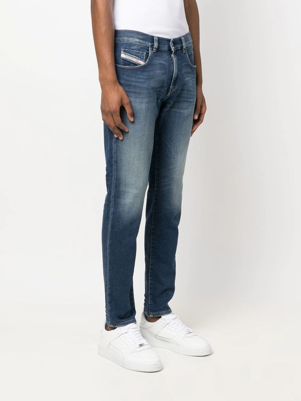 D-Strukt low-rise slim-cut jeans - 3