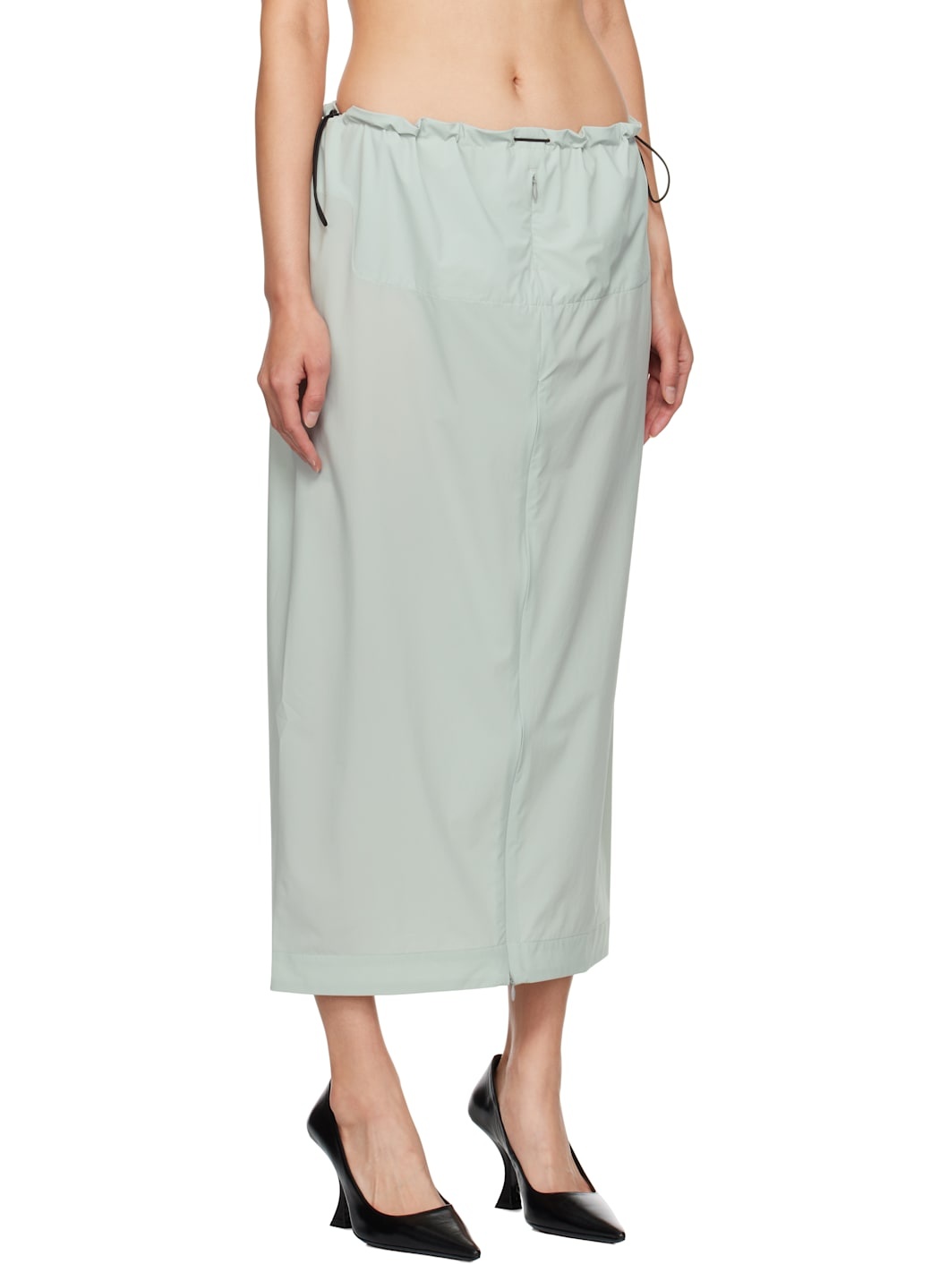 Green Cover Midi Skirt - 2