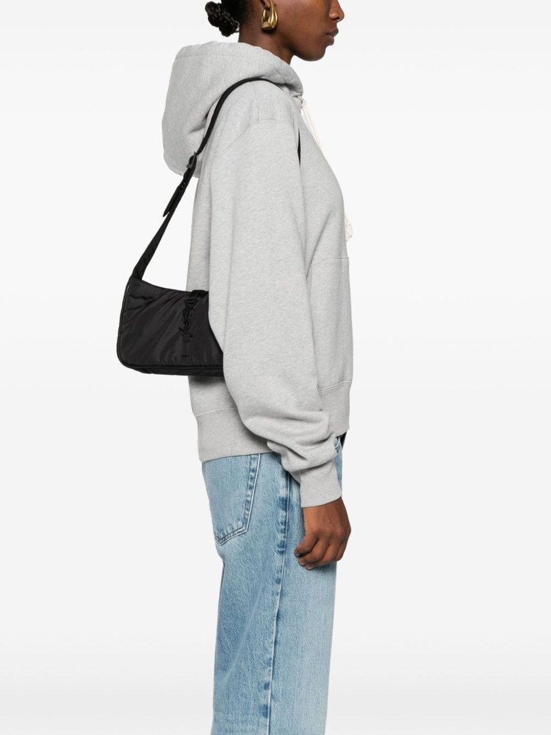 SAINT LAURENT logo-plaque shoulder bag outlook