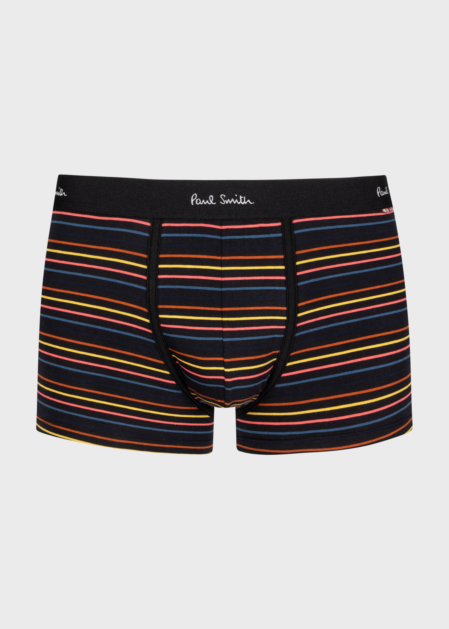 Black 'Artist Stripe' Boxer Briefs - 1