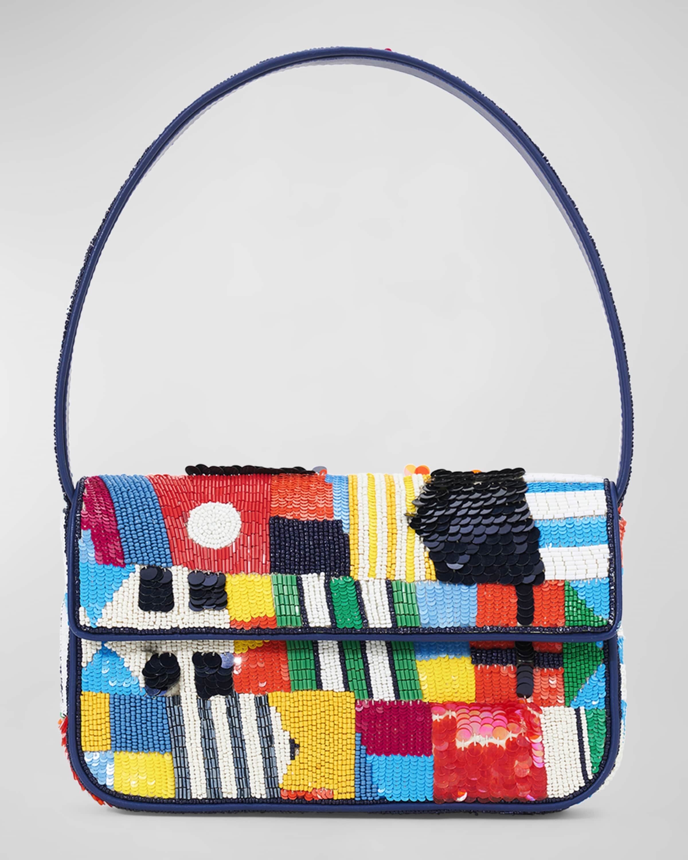 Tommy Beaded Shoulder Bag - 1