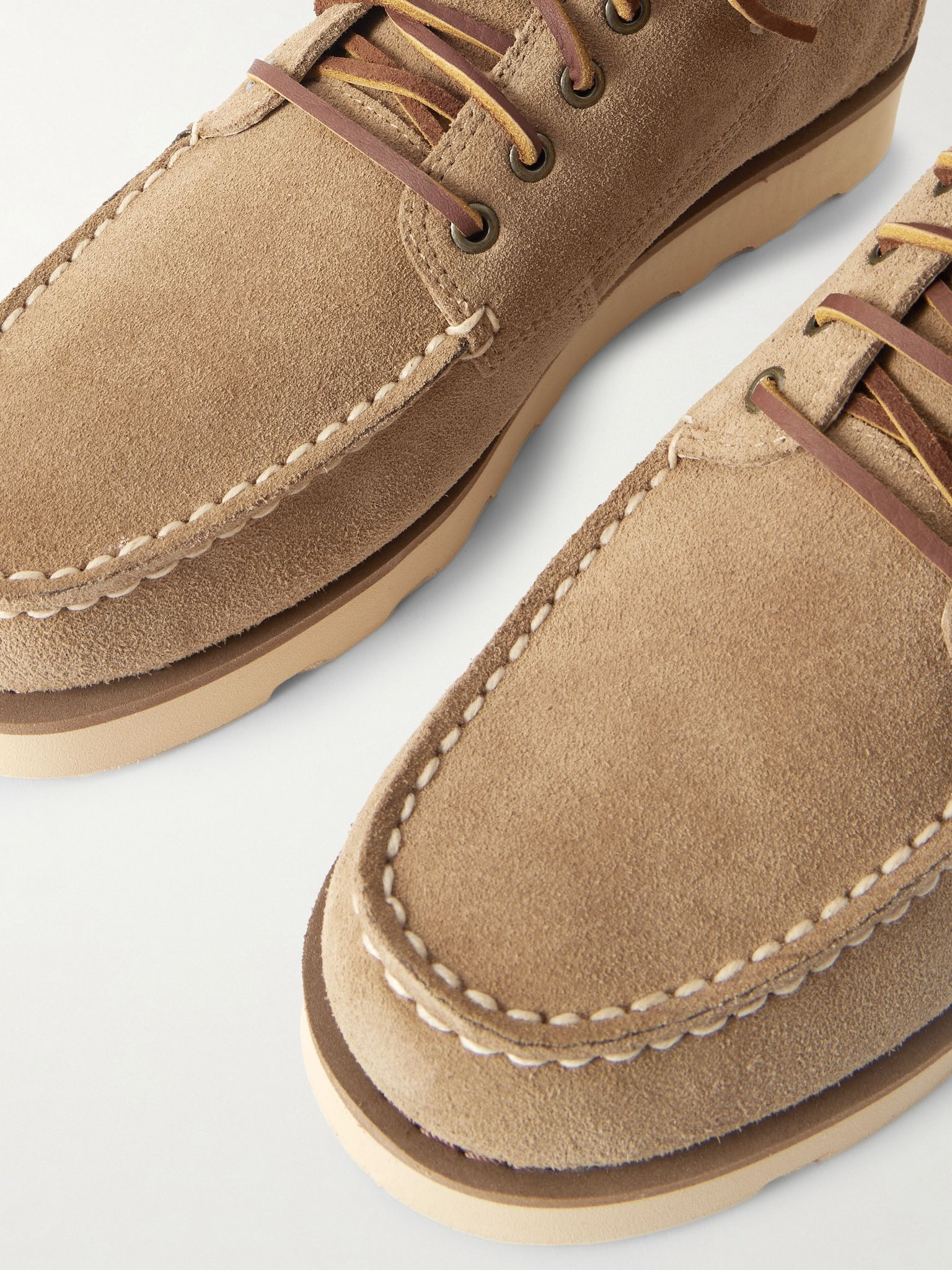 Tala Suede Boots Beige - 5