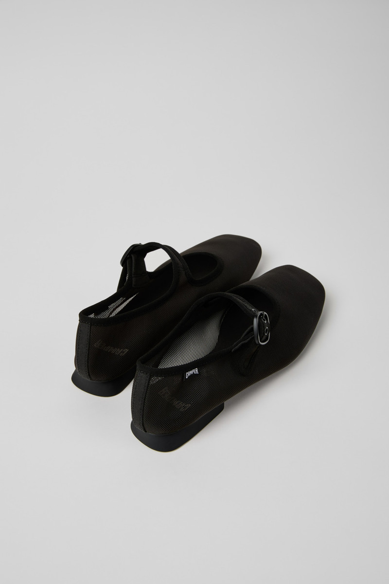 CAMPERLAB Black Textile Ballerinas for Women. outlook