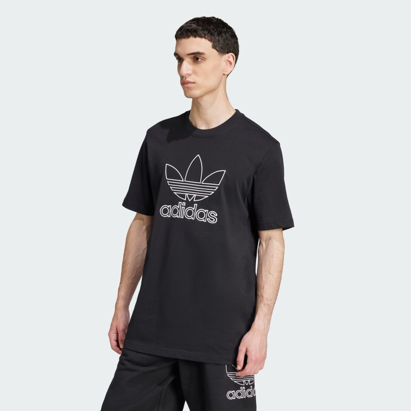 adidas Adicolor Outline Trefoil Tee outlook