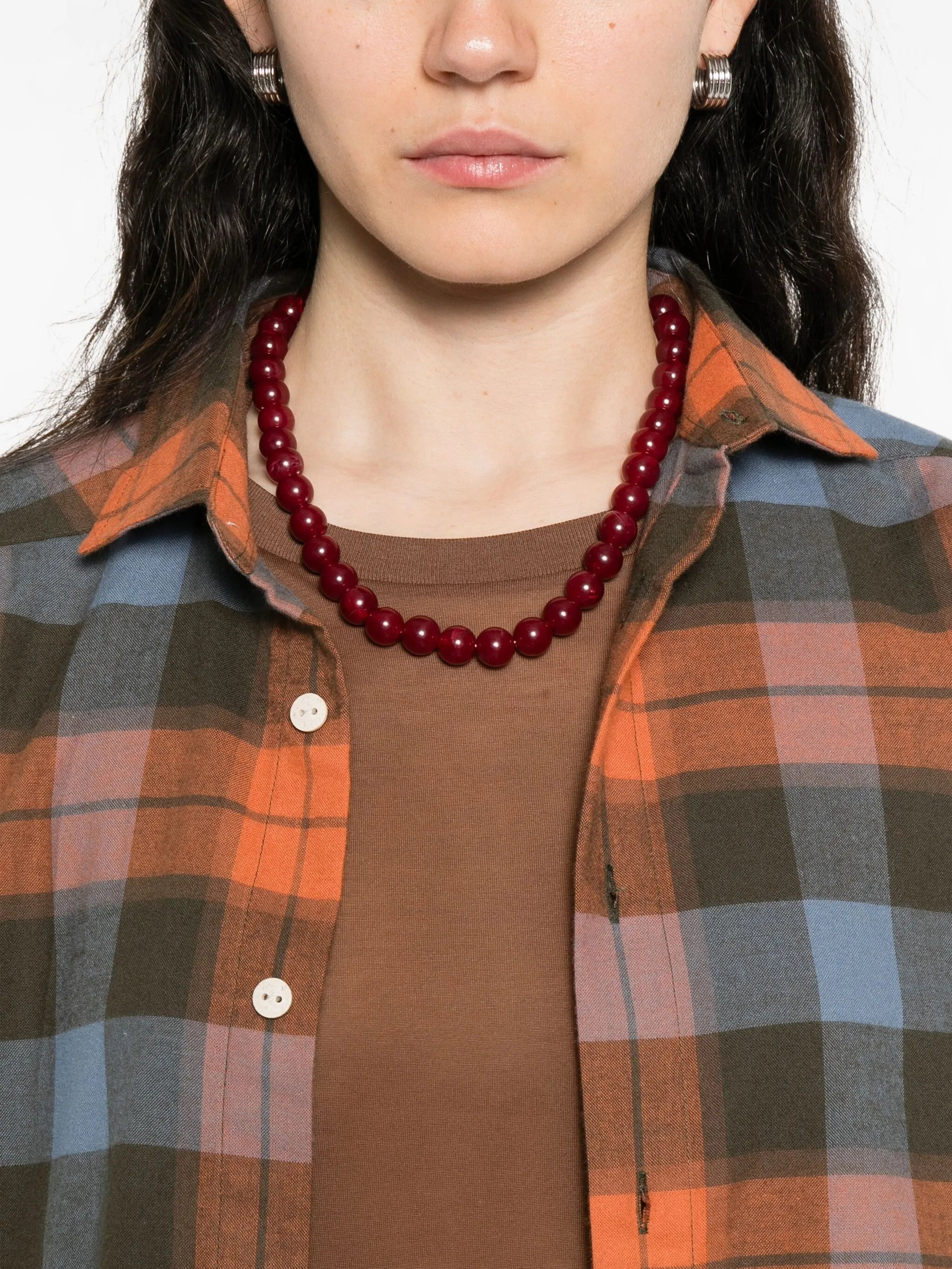 Baserange Plaid Cotton Shirt - 2