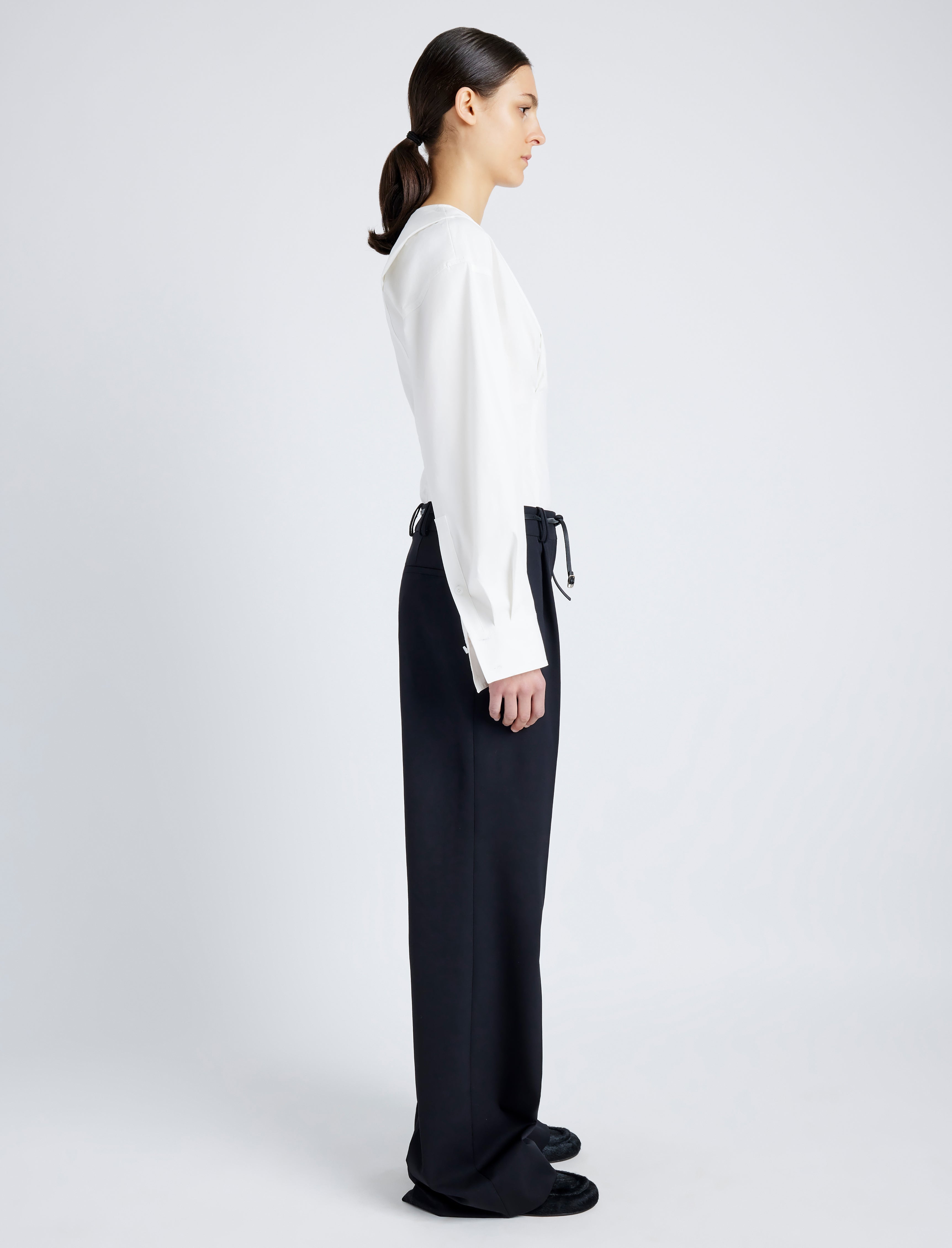 Ivonne Top in Eco Poplin - 4