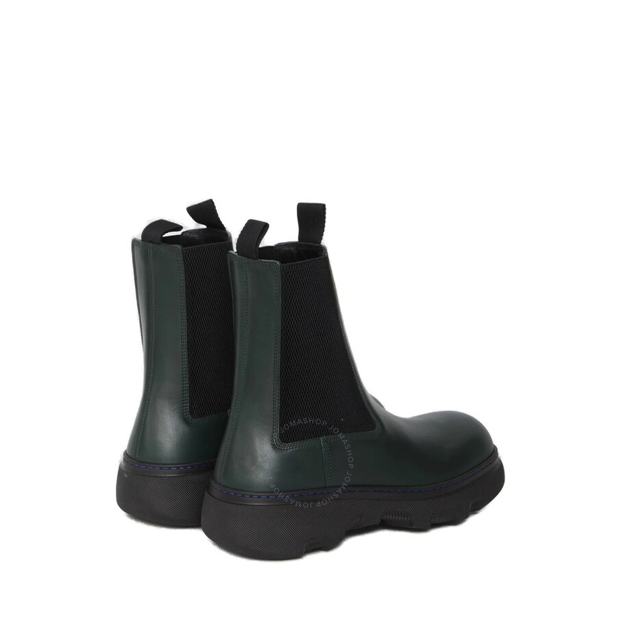 Burberry Creeper Leather Chelsea Boots - 3