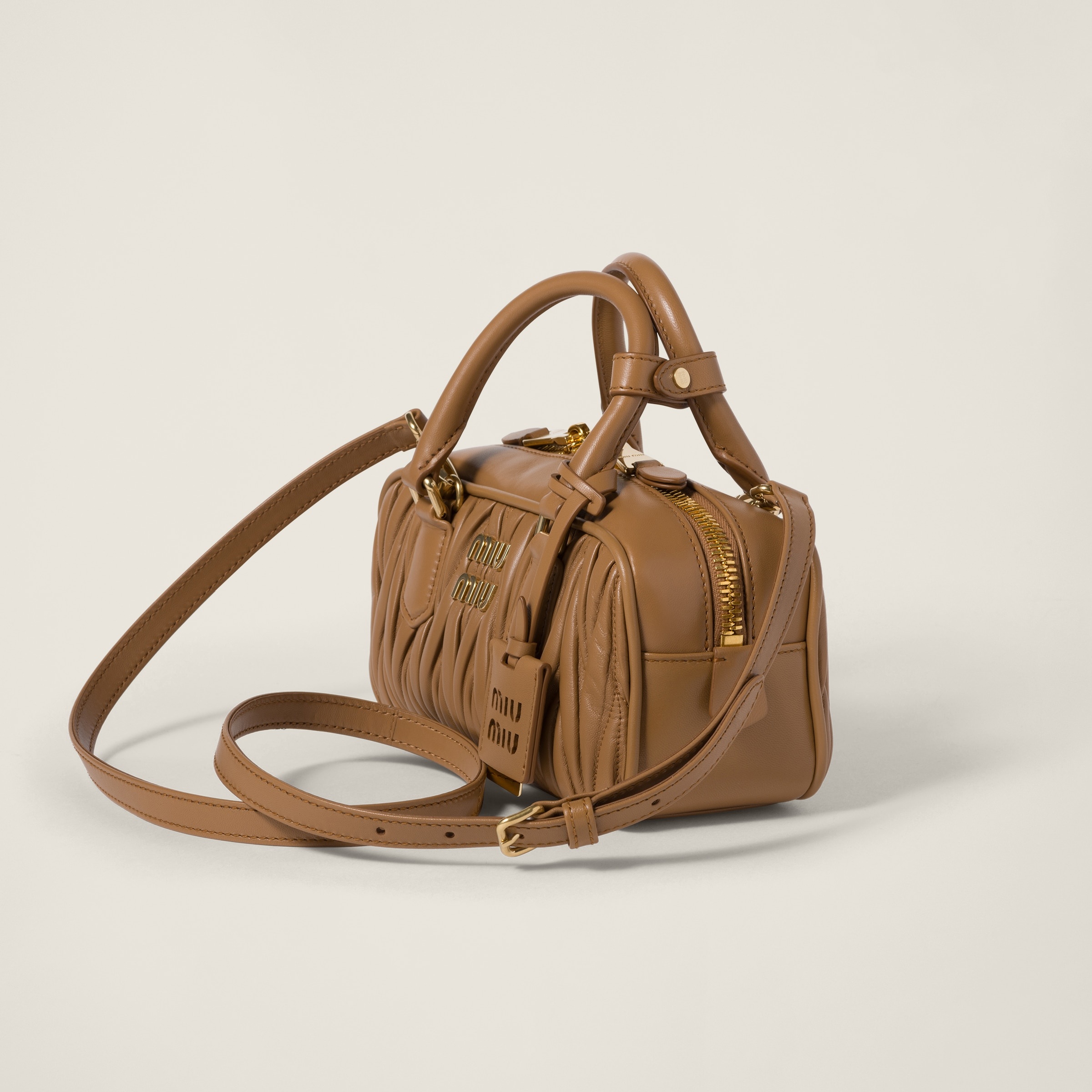 Arcadie matelassé nappa leather bag - 3