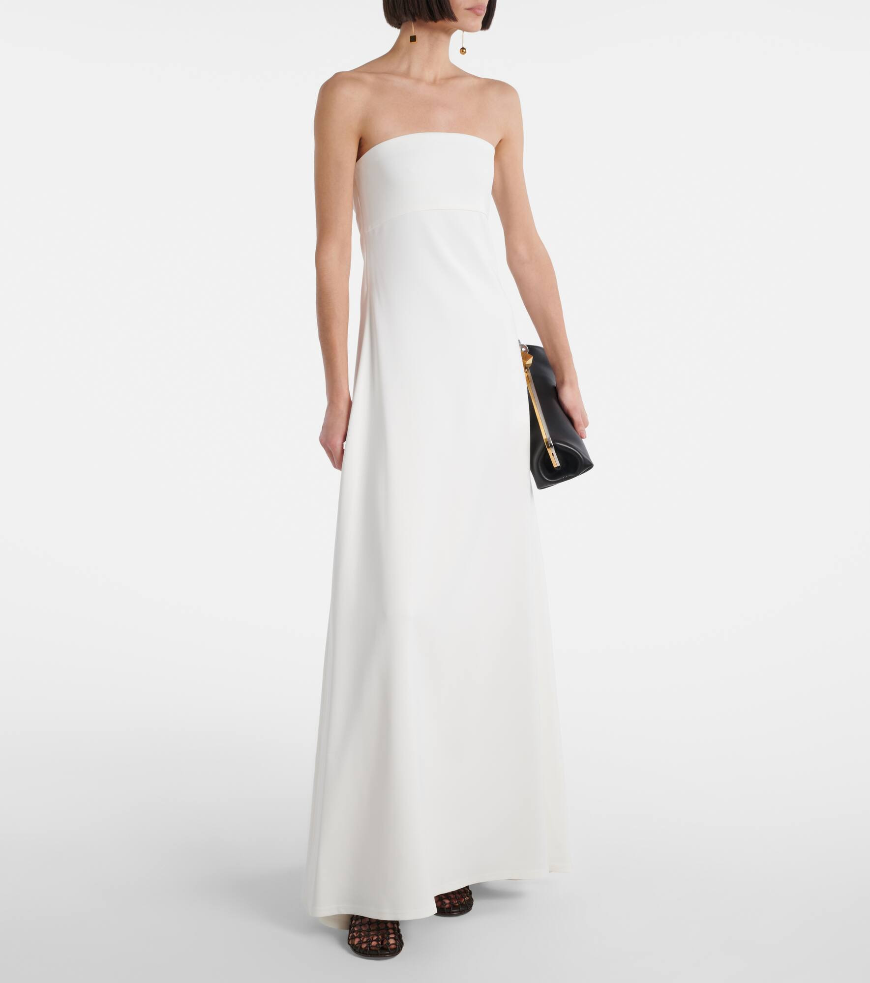 Draped bustier gown - 2