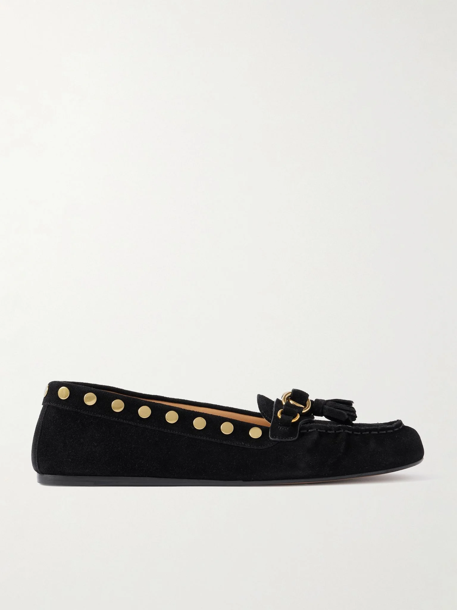 Faxel embellished suede loafers Black - 1