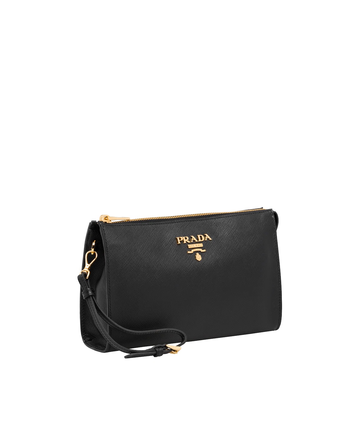 Saffiano leather pouch - 4