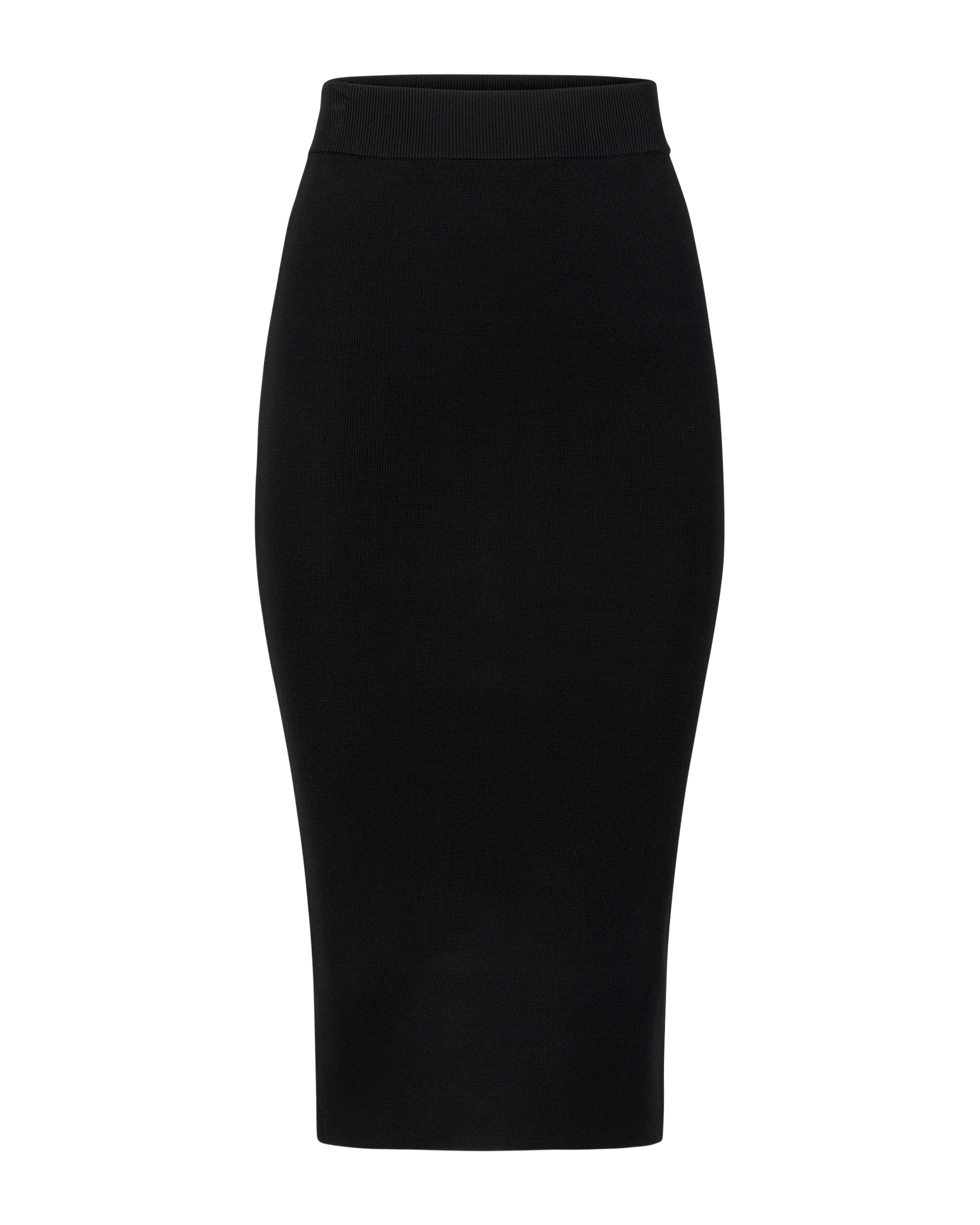 KNIT SKIRT BLACK - 7