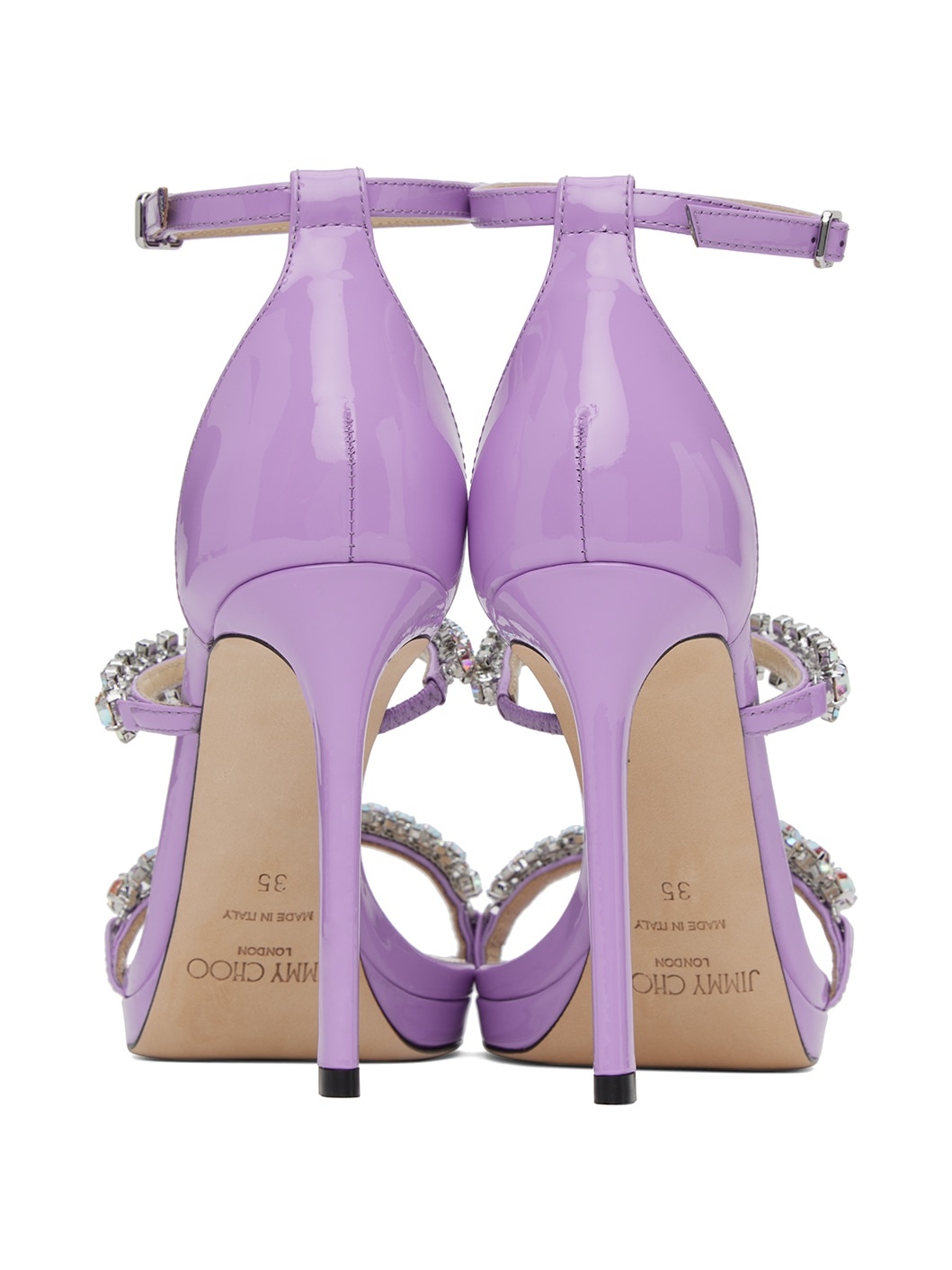 Purple Bing 100 Heeled Sandals - 2