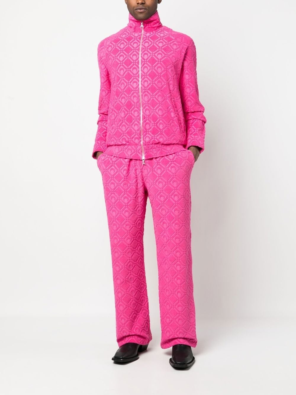 Moon jacquard track pants - 2