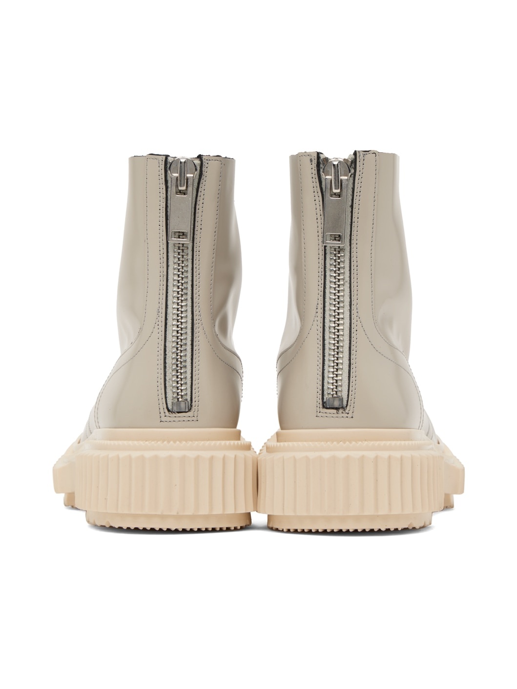 Gray UNDERCOVER Edition Type 196 Lace-Up Boots - 2