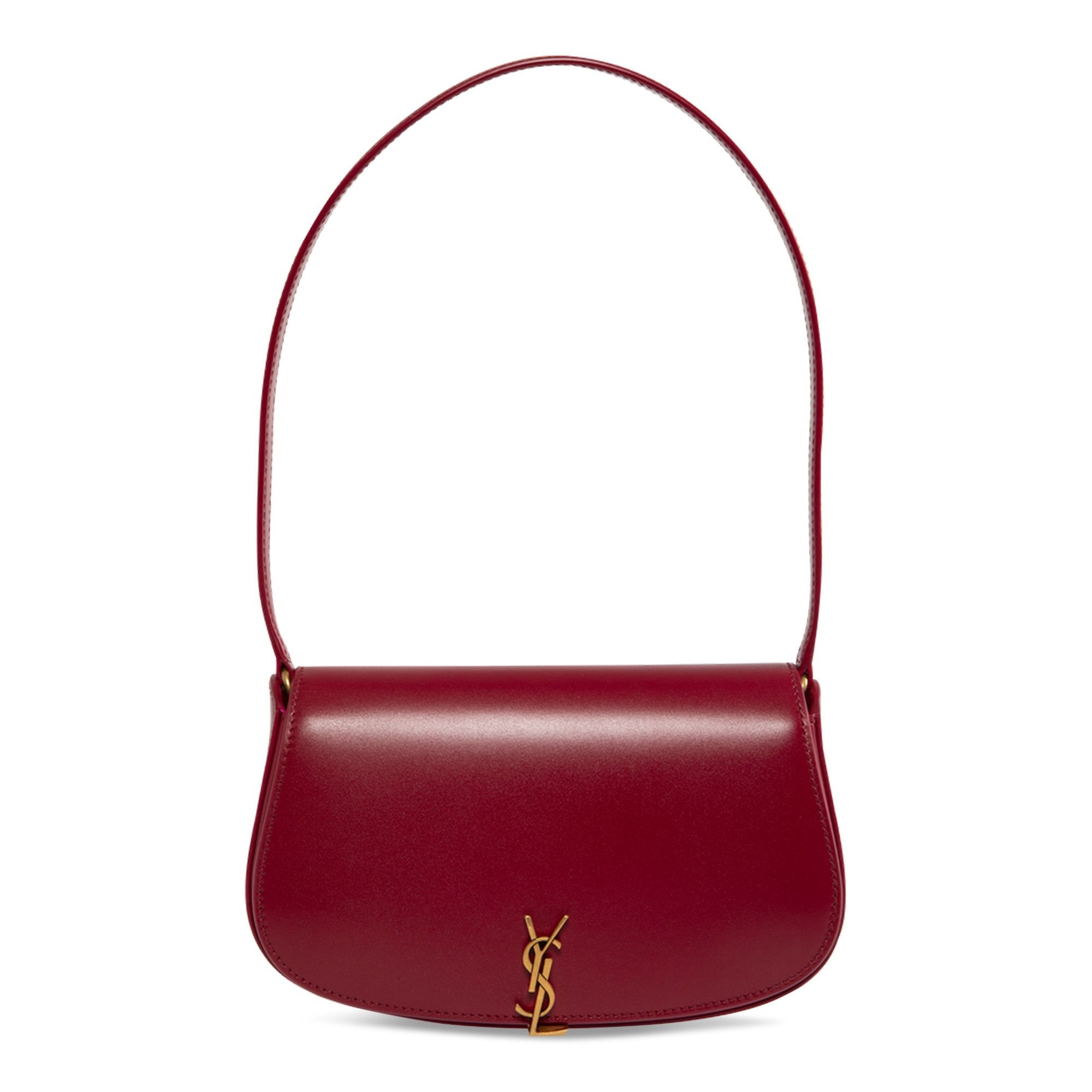 Saint Laurent Half-Moon Shoulder Bag 'Cherry Jam' - 1
