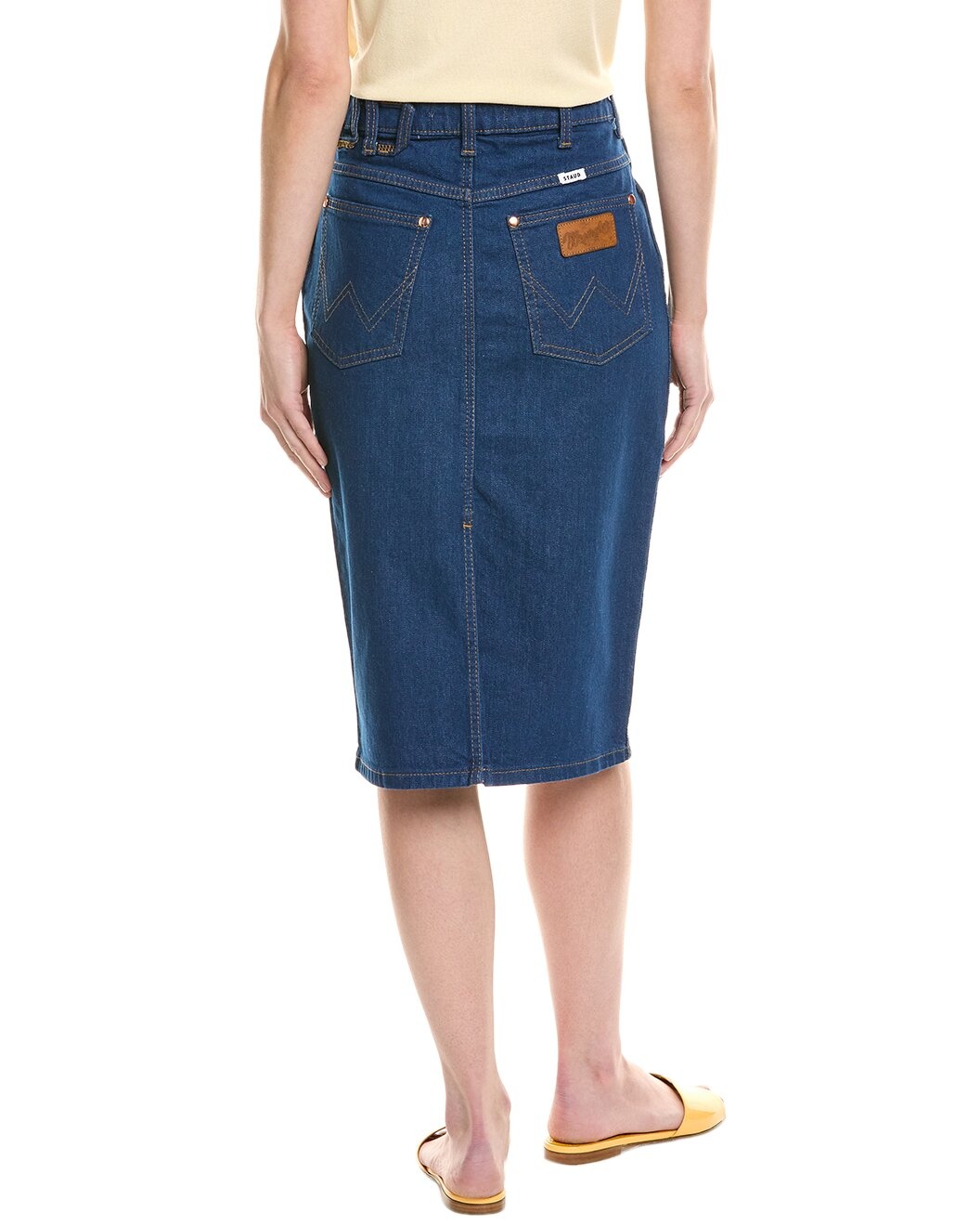 STAUD x Wrangler The Pencil Skirt - 3
