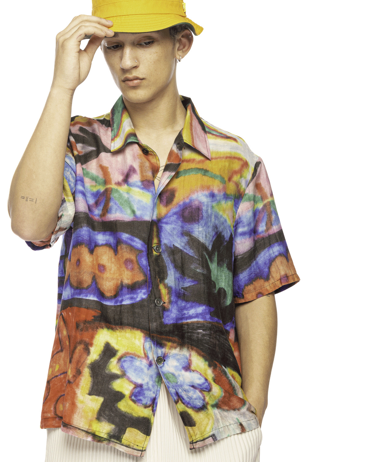Box Shirt S/S 'Landscape Daylight' - 1