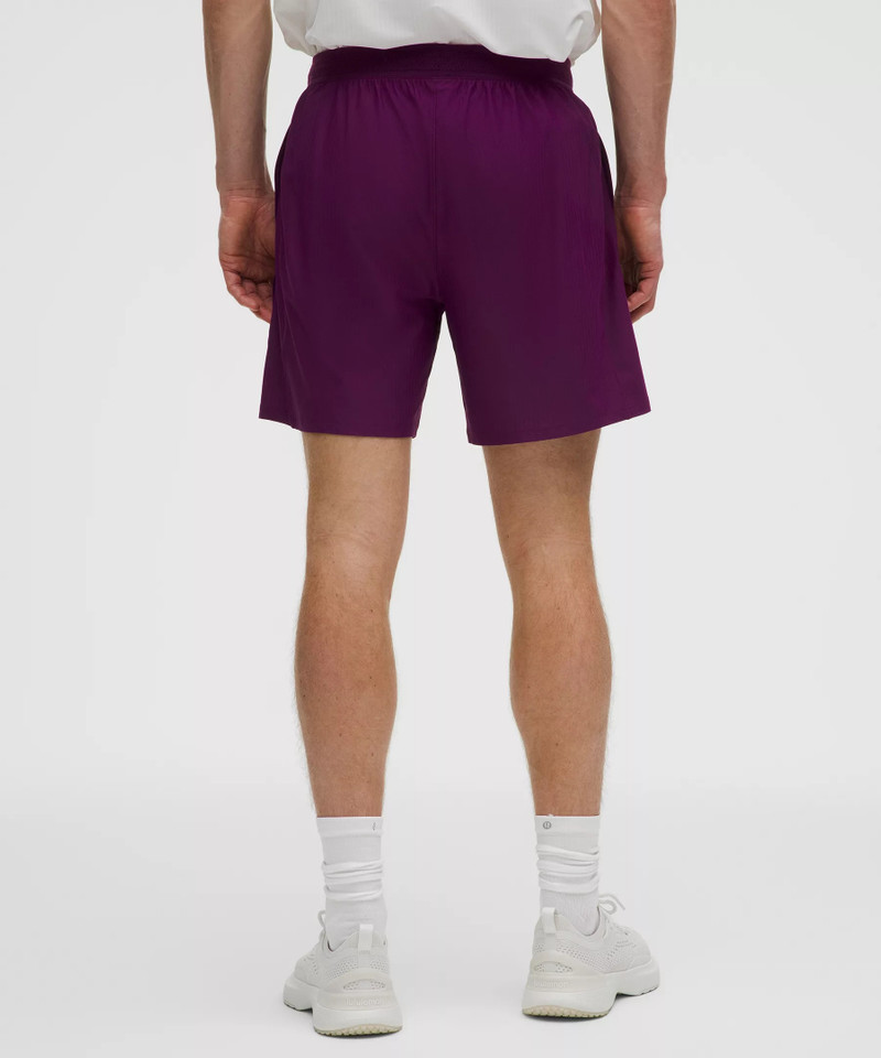 Striped Mesh Tennis Short 7" 3