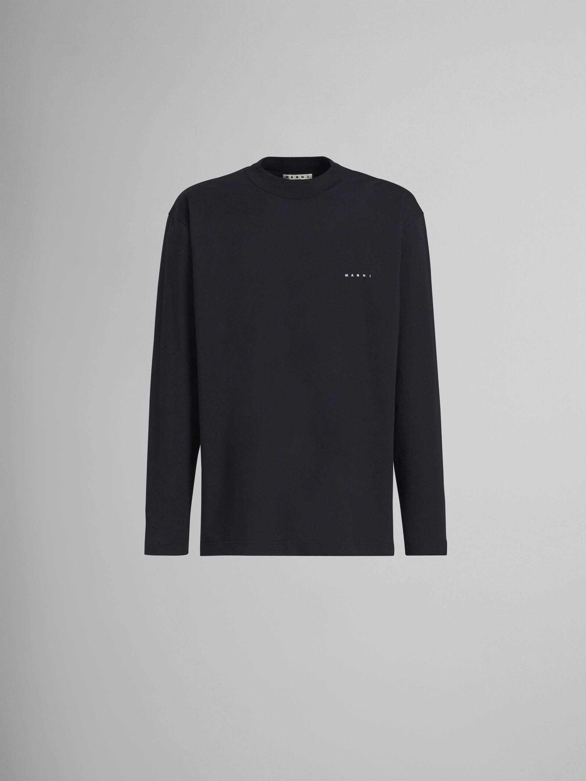 BIO JERSEY LOGO EMBROIDERY LONG SLEEVE T-SHIRT - 1