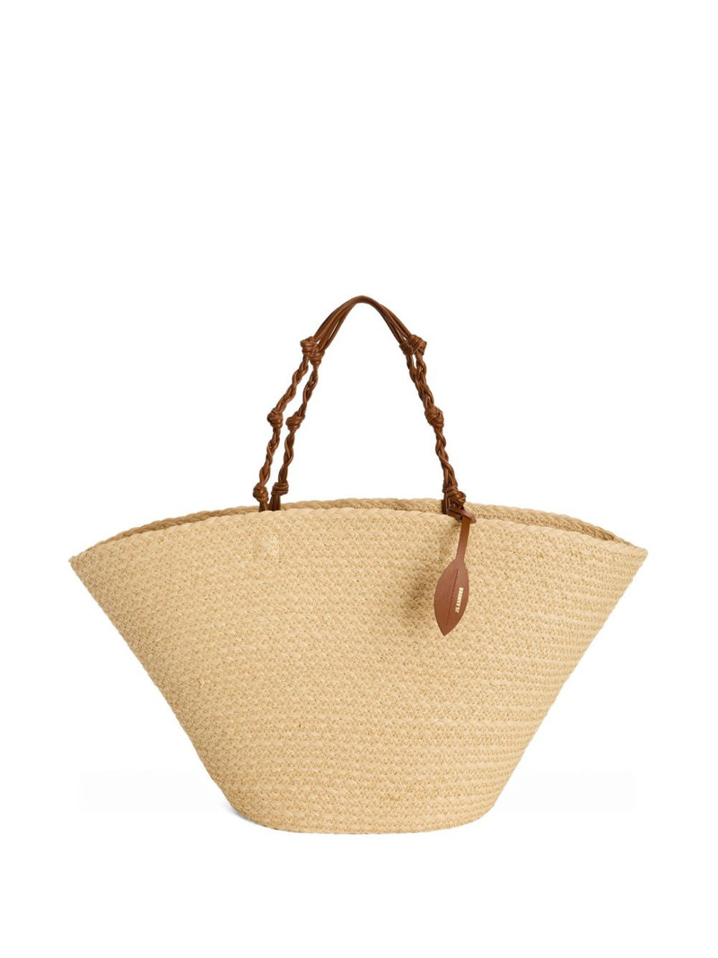 Tangle logo-tag bucket bag 1
