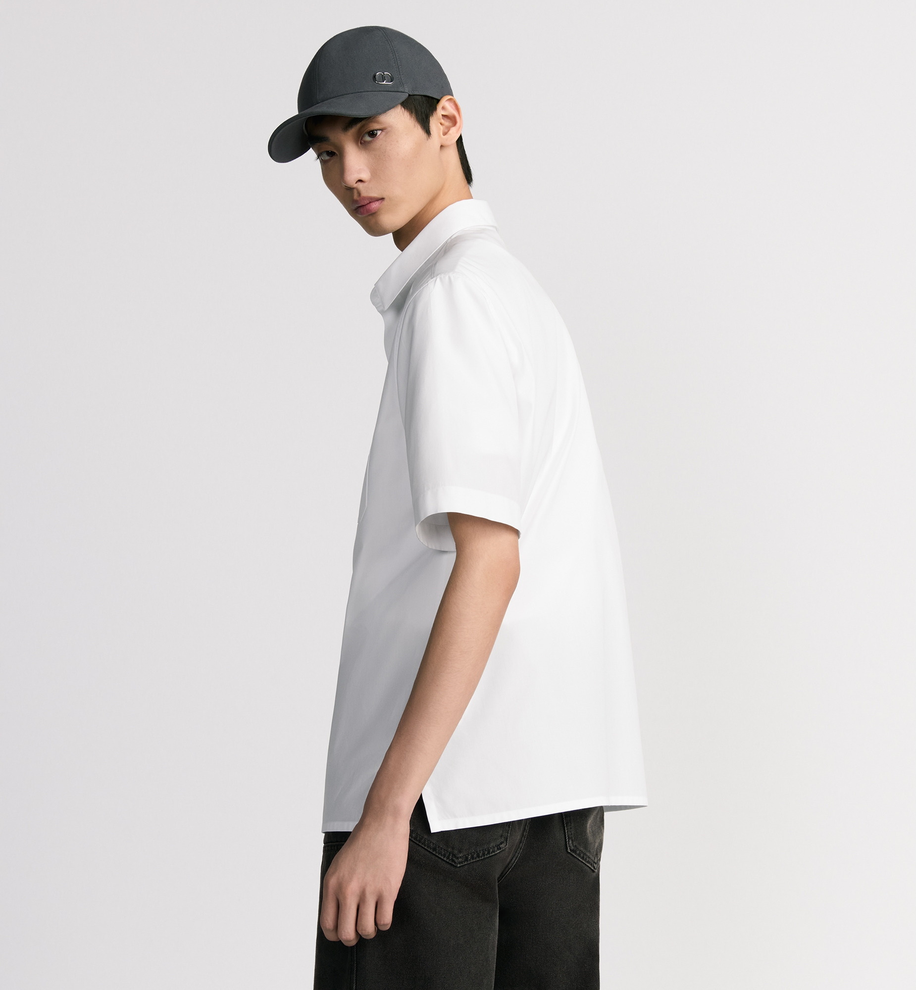 Short-Sleeved Shirt with Diorling Embroidery - 2