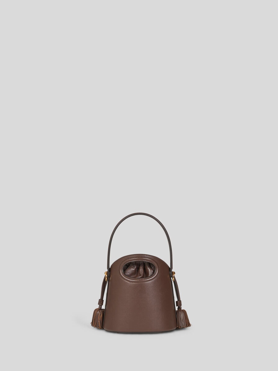 MEDIUM SATURNO BAG WITH EMBROIDERY - 4