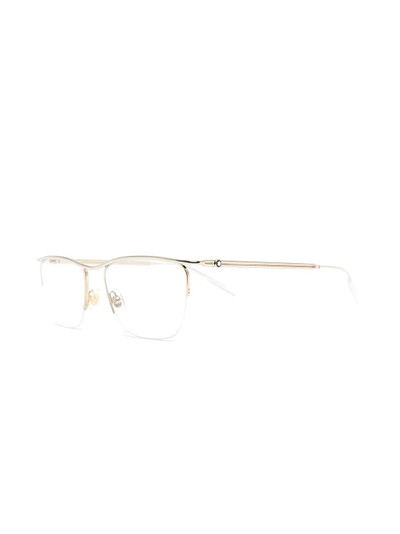 Montblanc D-frame glasses outlook