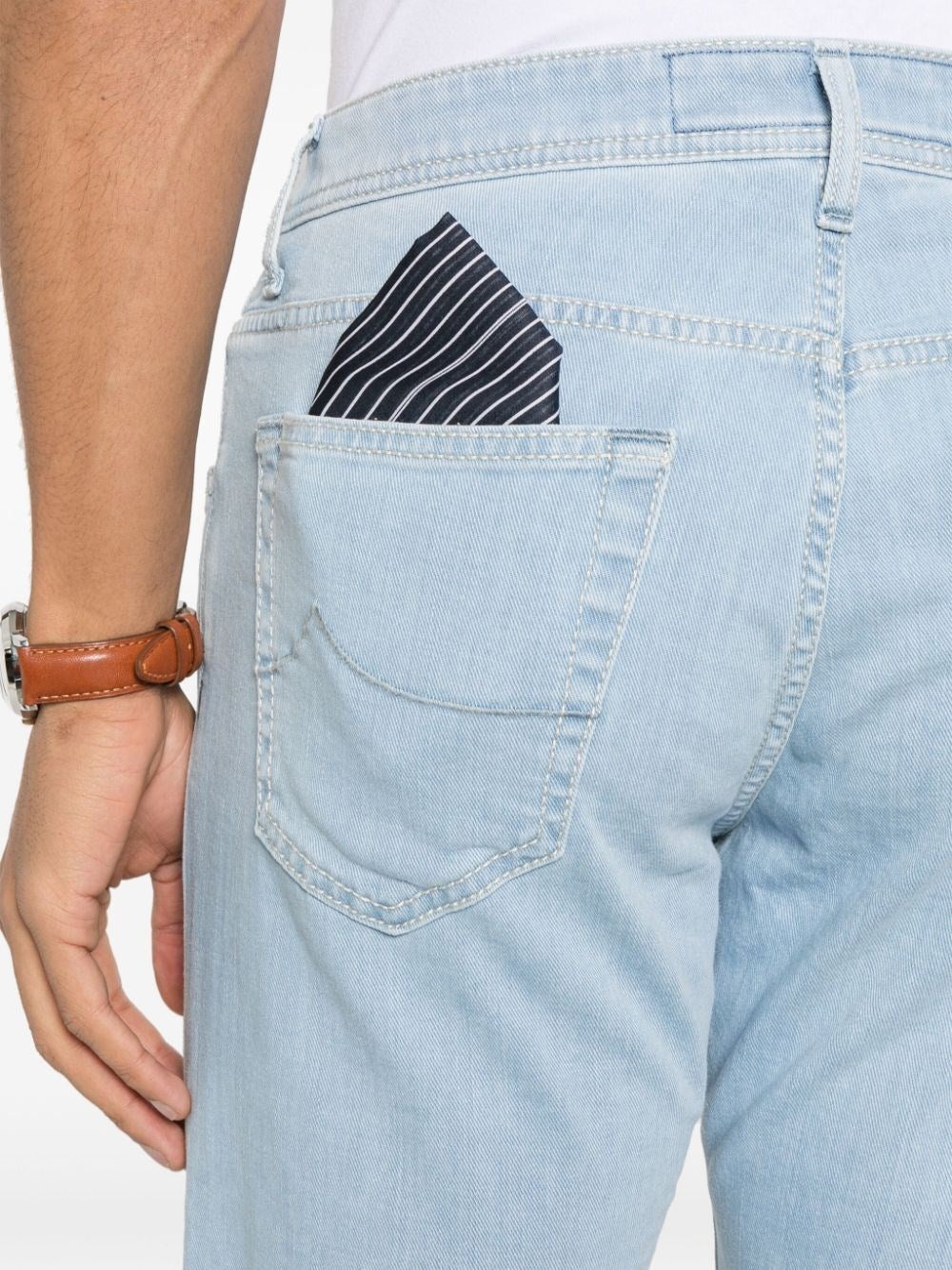 Jacob cohen - Jacob Cohen Men 5-Pocket Slim Fit` Nick` Jeans - 3