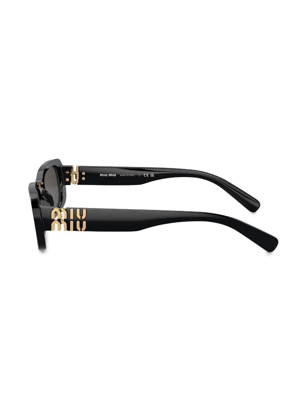 rectangle-frame tinted sunglasses - 3