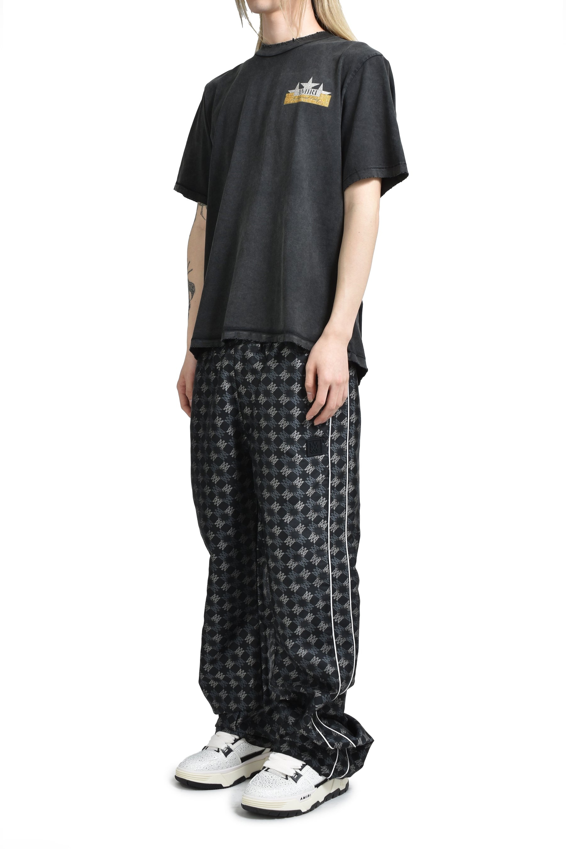 AMIRI VINTAGE AMIRI CRYSTAL STAR TEE / BLK | nubiantokyo