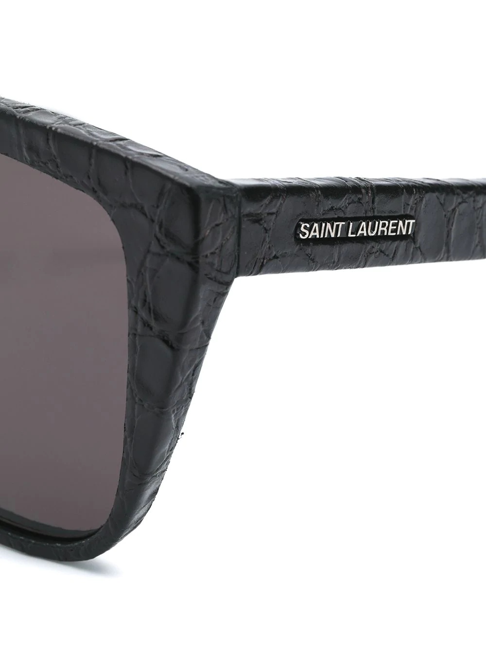 snakeskin effect sunglasses - 3